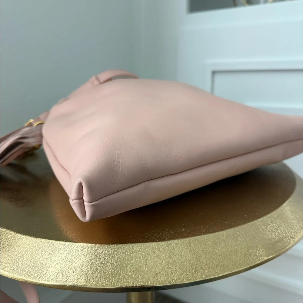 Marni Blush Pink Shoulder Bag with Tortoise Handle BNWT, retails for $1795 - Picture 3 of 8